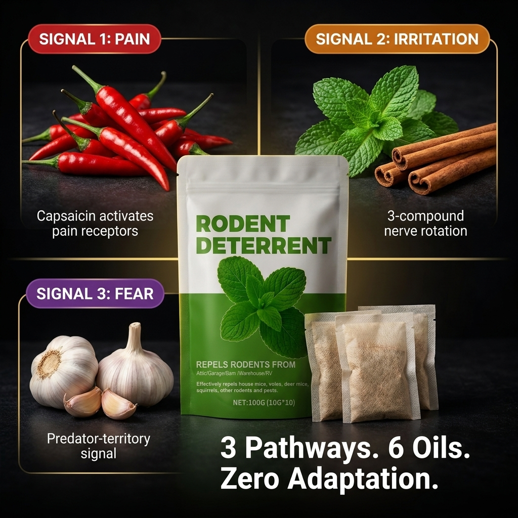 Rodent Repellent Pouches