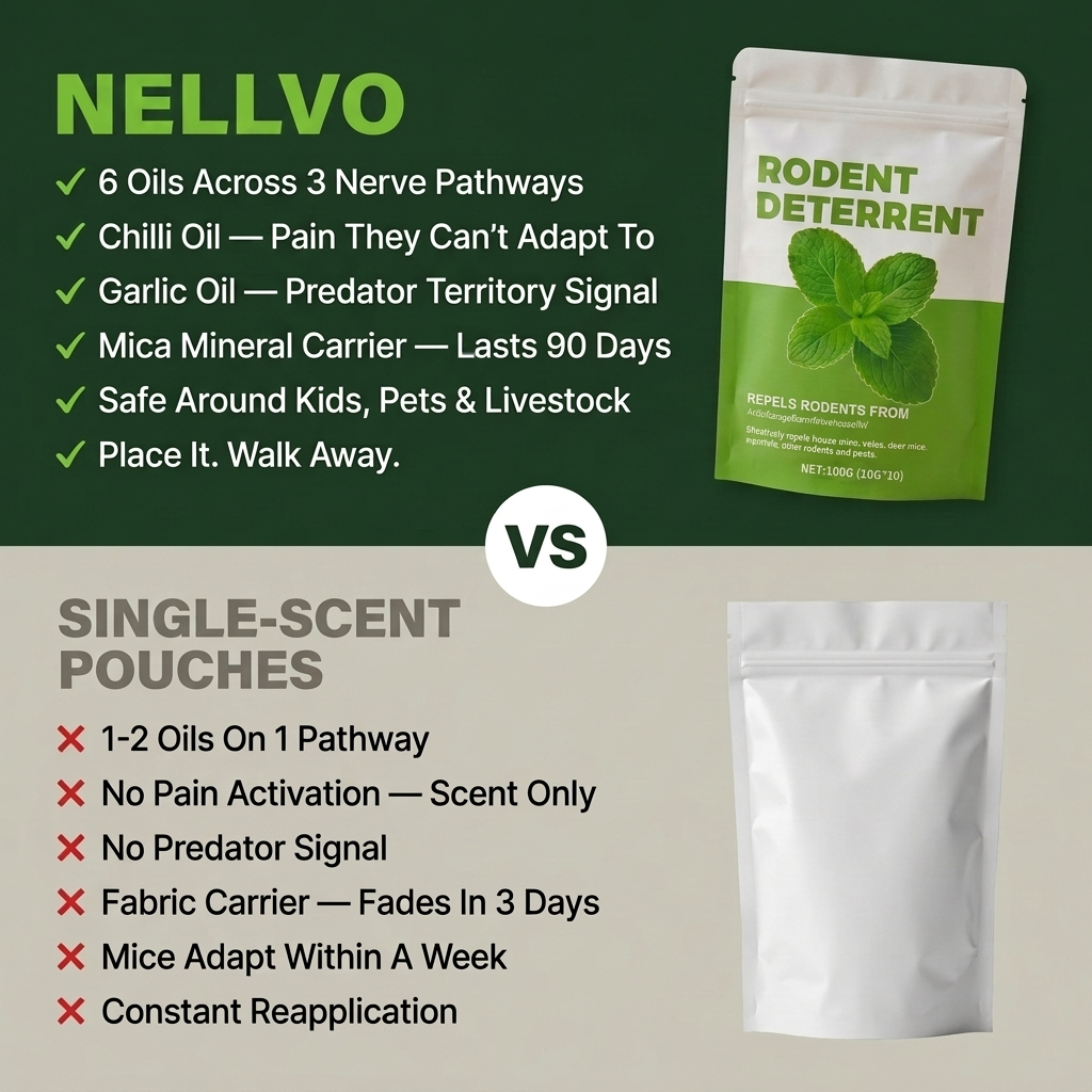 Rodent Repellent Pouches